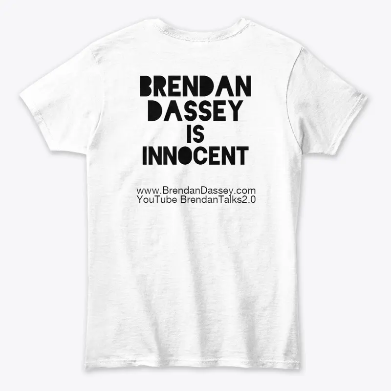 Brendan's art in white